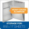 Adams Forms Holder, Left Hinge, 8.5 x 12 Inches, Aluminum (AFH22)