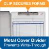 Adams Forms Holder, Left Hinge, 8.5 x 12 Inches, Aluminum (AFH22)
