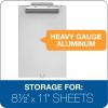 Adams Forms Holder, Top Hinge, 8.5 x 12 Inches, Aluminum (AFH31)
