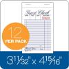 Adams Guest Check Pad, Single Part, White, 3-11/32″ x 5-7/16″, 100 Sheets/Pad, 12 Pads/Pack (2100-12)(1 Pack)
