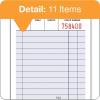 Adams Guest Check Pad, Single Part, White, 3-11/32″ x 5-7/16″, 100 Sheets/Pad, 12 Pads/Pack (2100-12)(1 Pack)