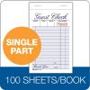 Adams Guest Check Pad, Single Part, White, 3-11/32″ x 5-7/16″, 100 Sheets/Pad, 12 Pads/Pack (2100-12)(1 Pack)