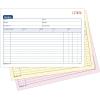 Adams Invoice Book, 3-Part, Carbonless, 5-9/16 x 8-7/16 Inches, 50 Sets per Book (T5080),White/Canary/Pink