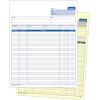 Adams Invoice Unit Set, 8.5 x 11.44 Inch, 2-Part, Carbonless, 100-Pack, White and Canary (NC2812)