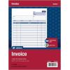 Adams Invoice Unit Set, 8.5 x 11.44 Inch, 2-Part, Carbonless, 100-Pack, White and Canary (NC2812)