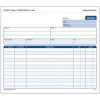 Adams Invoice Unit Sets, 7.44 x 8.5 Inch, 3-Part, Carbonless, White/Canary/Pink, 50 Sets per Pack (NC3872-50)(50 Count (Pack of 1))