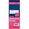 Adams Money/Rent Receipt Book, Carbonless, 3-Part, 2-3/4 x 7-3/16 Inches, 50 Sets per Book (TC2701)