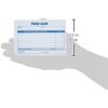 Adams Petty Cash Receipt Pad, Carbonless 1-Part Book, 5 x 3.5 Inches, 50 Copies per Pad, Rent Receipts Set, Pack of 12 (9672ABF)(50 Count (Pack of 5))