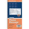 Adams Phone Message Book, Carbonless Duplicate, 5.50 x 11 Inches, 4 Sets per Page, 400 Sets per Book, White/Canary, Pack of 5 (SC1154-5D)(1 Pack)