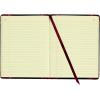 Adams Record Ledger, 8.25 x 10.75 Inches, 5 Squares per Inch, 300 Tinted Pages, Black and Maroon (ARB810R3M)