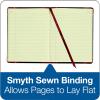 Adams Record Ledger, 8.25 x 10.75 Inches, 5 Squares per Inch, 300 Tinted Pages, Black and Maroon (ARB810R3M)