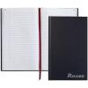 Adams Record Ledger, Hard Bound Textured Cover, 7.5 x 12.25 Inches, 300 Acid Free Pages, Navy (ARB712R3M), White
