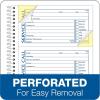 Adams Service Call Book, 5.25 x 11 Inch, Spiral Binding, 2-Part, Carbonless, 4 Messages per Page, 200 Sets, White and Canary (SC1155), White/Canary