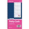 Adams Spiral Petty Cash Book, 2-Part, Carbonless, 4 Messages per Page, 200 Sets per Book (SC1156)