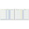 Adams Weekly Payroll Record, 20 Employee Capacity, Spiral Binding, 11 x 8.5 Inches, White, (AFR50)