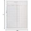 TOPS Inventory Sheet Book, 8-1/2″ x 11″, 100 Sheets, 2PDS/PK