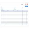 Adams Invoice Book, 2 Part, Carbonless, 8.38 x 7.19 Inches, 50 Sets per Book, White and Canary (D8740)(50 Count (Pack of 1))