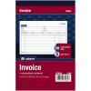 Adams Invoice Book, 3-Part, Carbonless, 5-9/16 x 8-7/16 Inches, 50 Sets per Book (T5080),White/Canary/Pink