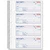 Adams Money and Rent Receipt Book, 2-Part Carbonless, 7-5/8″ x 11″, Spiral Bound, 200 Sets per Book, 4 Receipts per Page (SC1182)