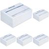 Adams Petty Cash Receipt Pad, Carbonless 1-Part Book, 5 x 3.5 Inches, 50 Copies per Pad, Rent Receipts Set, Pack of 12 (9672ABF)(50 Count (Pack of 5))