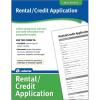 Adams Rental and Credit Application Form, 8.5 x 11 Inch, White (LF305)