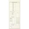 Adams Time Cards, Weekly, 2-Sided, Overtime Format, Named Days, 3-3/8″ x 9″, Manila, Green/Red Print, 200-Count (9791-200)(3-3/8″ x 9″)