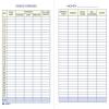 Adams Vehicle Expense Journal, , 3.25 x 6.25 Inches, White (AFR11)