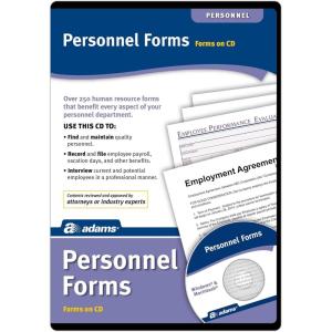 Adams Employee Personnel Forms CD, Over 250 Human Resource Forms on CD (HR453)
