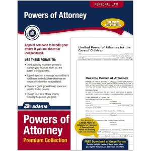Adams Power of Attorney Forms Pack, Includes Forms and Instructions (ALFP126)