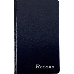 Adams Record Ledger, Hard Bound Textured Cover, 7.5 x 12.25 Inches, 150 Acid Free Pages, Navy (ARB712R1M)