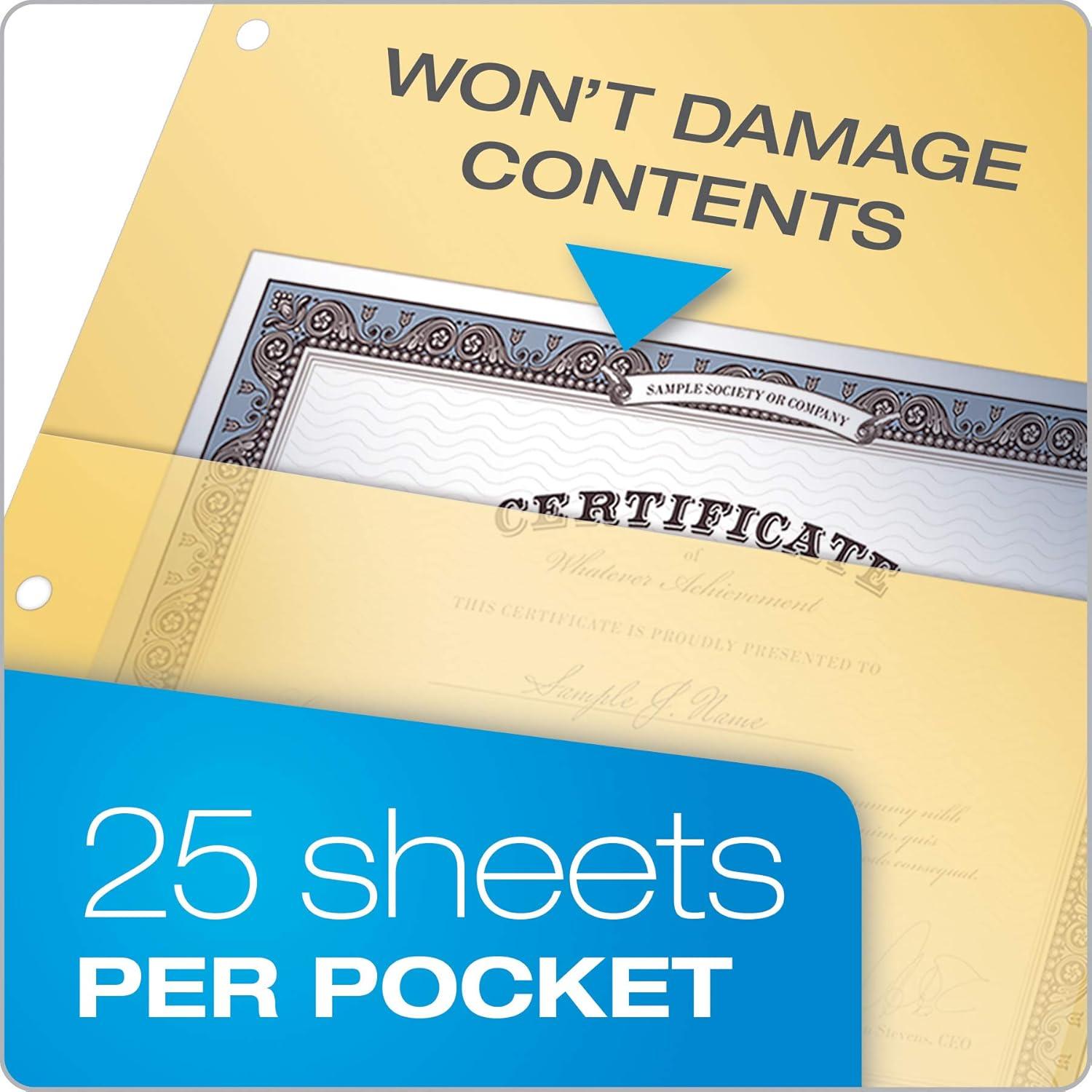 image:imageCardinal Plastic Binder Dividers DoublePocket 5Tab Insertable Multicolor Tabs Letter Size 1 Set 84009