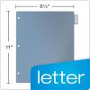 Cardinal Plastic Binder Dividers without Pockets, 8-Tab, Insertable Multicolor Tabs, Letter Size, 1 Set (84019), 8-1/2 x 11(8-1/2 x 11)